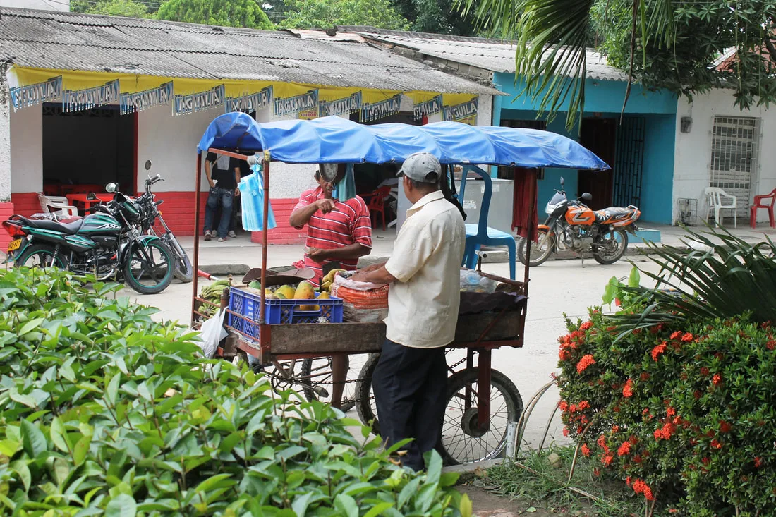 The town behind<br>the name Macondo.